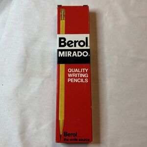 VTG Berol Mirado Pencils 10 Ct medium soft‎ 174-2 strong black lead